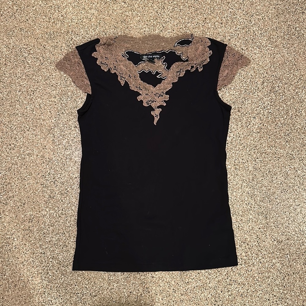 vintage lace top